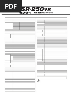 KATO KR-25h-V5 Rough - Terrain - Crane | PDF