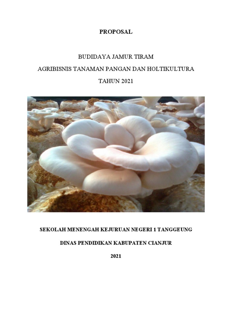PROPOSAL Jamur Tiram PDF