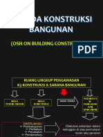 K3 Konstruksi Dan Bangunan