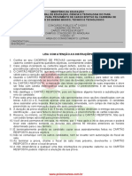 Caderno 47 Letras Conceicao Do Araguaia