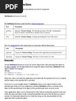 Getobject Function: Syntax