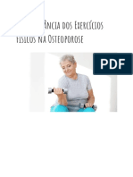 A Importância Dos Exercícios Físicos Na Osteoporose
