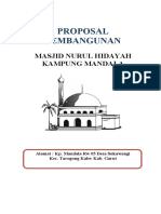 Proposal Masjid Nurul Hidayah