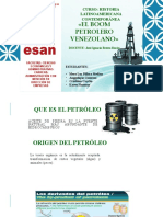 El Boom Petrolero en Venezuela Completo