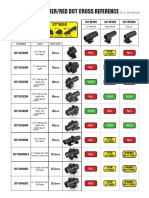 Utg Magnifier/Red Dot Cross Reference: 1/2" Riser