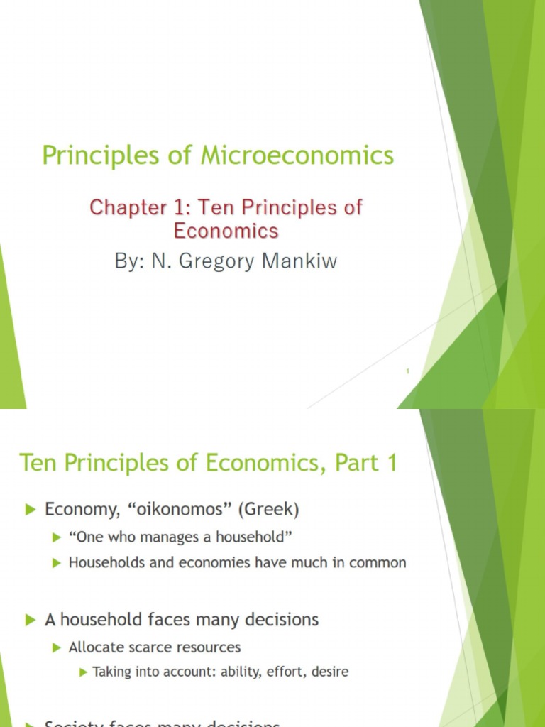 Chapter 1 Ten Principles Of Economics Pdf
