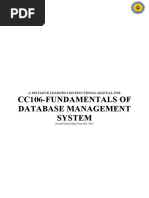 Fundamentals of Database Management System