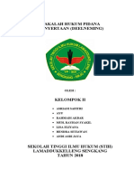 Makalah Hukum Pidana Tentang Penyertaan (Deelneming)