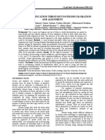 Forensic Identification Through Tooth Discoloration and Alignment