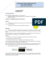 Module 1 Week 1 (Functions and Relations)