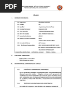 SILABO ALGEBRA SUPERIOR Juliaca