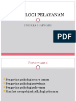 PSIKOLOGI PELAYANAN-pengantar