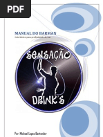 MANUAL DO BARMAN (Por Michael Lopes Bartender)