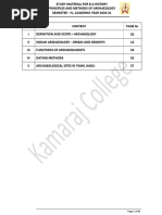 e006 Skill Based Core 2- Principles and Methods of Archaeology - IV Sem