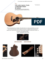 El Gran Auditorio Natura G630CE de Walden Guitars