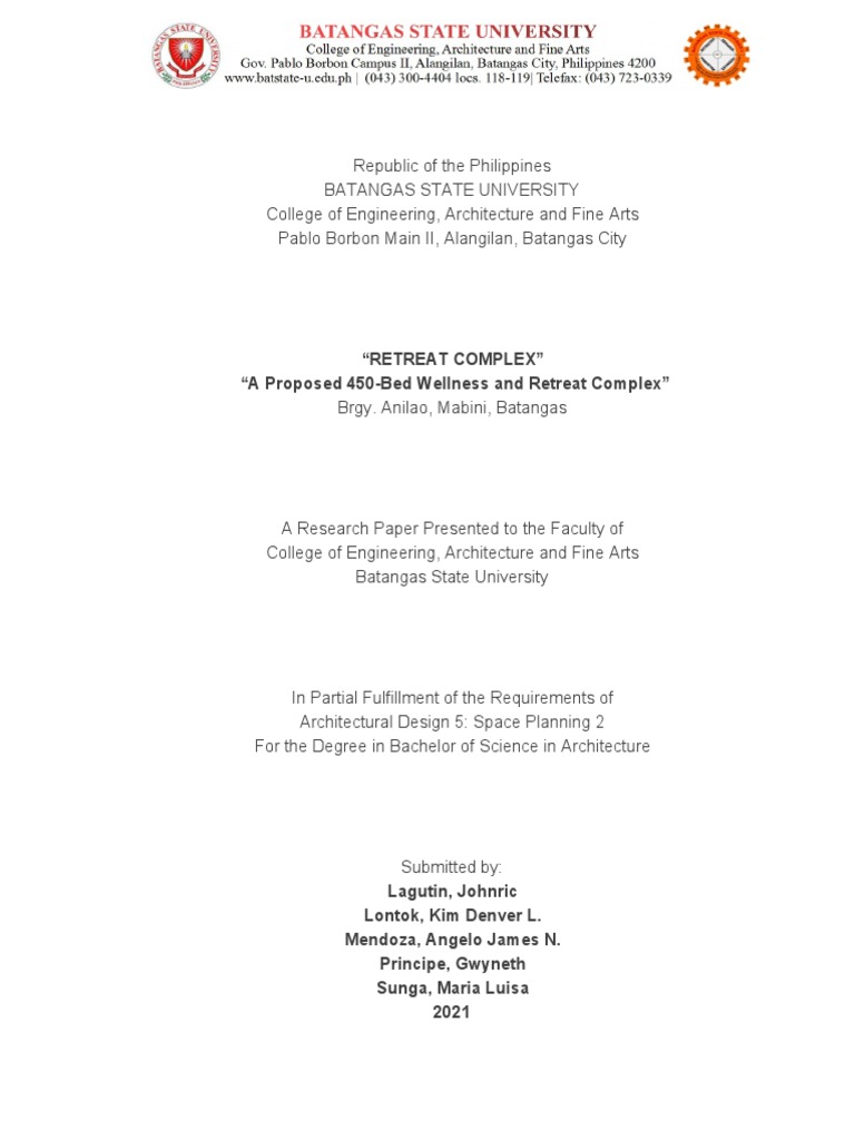 Research Paper Retreat Comlex | Download Free PDF | Mind | Well Being