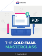 Cold Email Masterclass