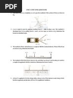 Unit - I EM Assignment Questions