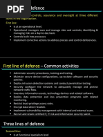 3 Lines of Defence - IT Audit