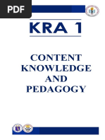 Content Knowledge AND Pedagogy