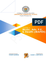 Music, Arts, P.E., & Health (MAPEH) : Grade 4