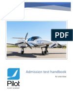 Admission Test Handbook: An Overview