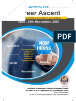 Brochure of Career Ascent September 2020