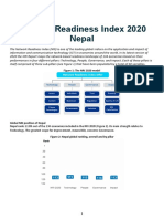 Network Readiness Index 2020 Nepal