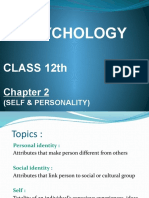 Psychology: CLASS 12th