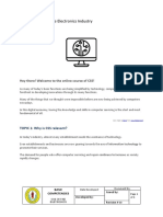 LESSON 1: CSS in The Electronics Industry: Hey There! Welcome To The Online Course of CSS!