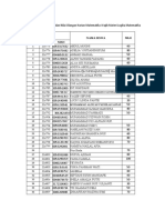 Daftar Nilai