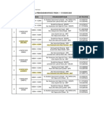 Jadual Penugasan Mygcc 1-15 Ogos 2021