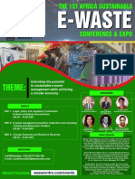 African E-Waste Conference 11-13 Aug - Poster