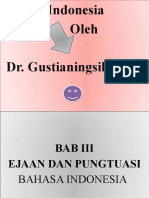 Ejaan Dan Pungtuasi Bahasa Indonesia