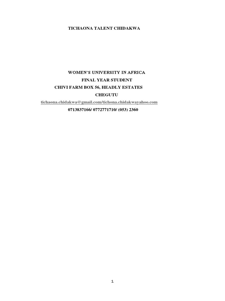 Impact of Widow Inheritance on Children | PDF | Marriage | Family