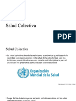 Salud colectiva: abordaje multidisciplinario de la salud pública