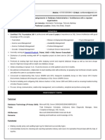 MSSQLServer Arch DBA 9Years ITIL ITILServiceOperation