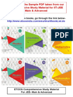 This PDF Is The Sample PDF Taken From Our Comprehensive Study Material For IIT-JEE Main & Advanced