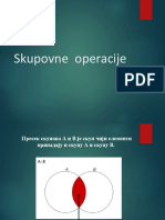 Prezentacija Skupovne Operacije