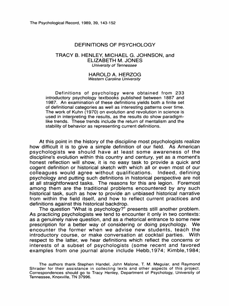 PSYCHOLOGICAL DEFINITION IN PSYCHOLOGY visual data 4