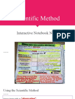 Scientific Method: Interactive Notebook Notes