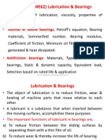 Lubrication & Bearings