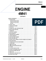 Mitsubishi Canter Engine 4M41 Service Manual