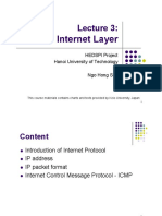 Lecture 3 - Internet Layer