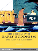G. Bailey & I. Mabbett - The Sociology of Early Buddhism