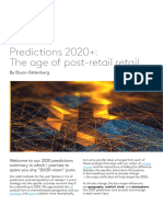 Predictions 2020+: The Age of Post-Retail Retail: by Bryan Gildenberg
