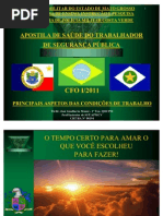 0 - APOSTILA DE SST - CFO I - PRINCIPAIS ASPECTOS DAS CONDIÇÕES DE TRABALHO