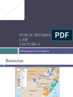 Public International Law 4 (Treaties & Namibia Exception)