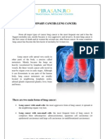 Pulmonary Cancer (Lung Cancer)
