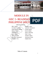 GEC2 Readings in Philippine History